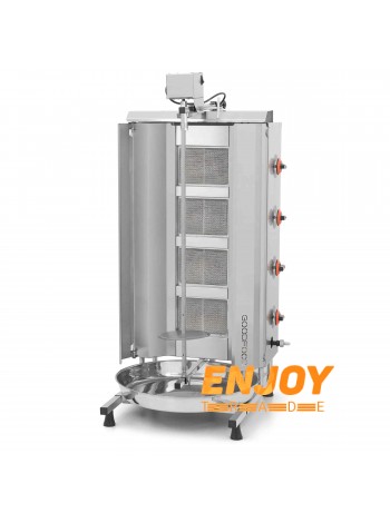 Апарат для шаурми газовий з двигуном GoodFood SM40MG